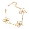 Small Flower Necklace Bracelet Jewelry Sweater Chain Flower Pendant