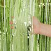 5pcs 100x200cm Glitter Rain Curtain Door Tassel Shiny Foil Streamer Party Backdrop For Birthday Wedding Prom Party Decoration