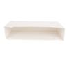 Narrow Storage Basket 600D Oxford Cloth Water Proof Rectangular Slim Storage Bin Closet   with Handle for Shelves