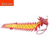 Guzi Lion Gold-Stamped Fitness Dragon Dance Streamer