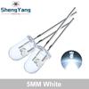 10/20/100PCS LED Transparent Round 3MM 5MM Super Bright Water Clear Green Red White Yellow Blue Light LED Bulbs Emitting Diode