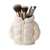 Rainbow Down Coat Pen Holder, 3D Printed Puffer Jacket Desk Organizer, Creative Storage for Stationery And Brushes