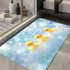 Cute Duck Bath Mat, Playful Duck Design for Bathrooms, Kitchens, and Living Rooms—Ideal Gift for Home Decor