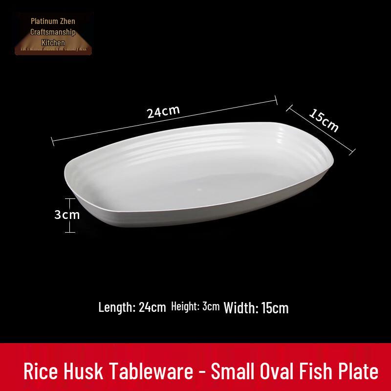 Bio-degradable Disposable Rice Husk Plates