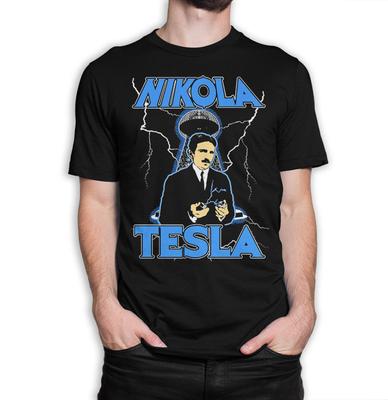 Nikola Tesla Electricity T-Shirt, Men's Women's All Sizes (mw-221)