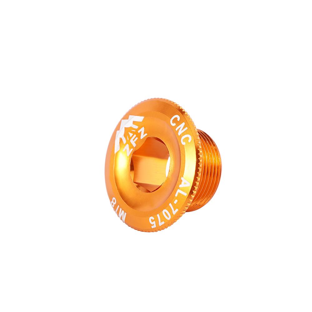CNC Bicycle Parts Aluminum Alloy Axis Screw Crank Arm Fixing Bolt Crank Cover Crank Bolt Cover Cap Bike Bottom Bracket Bolt