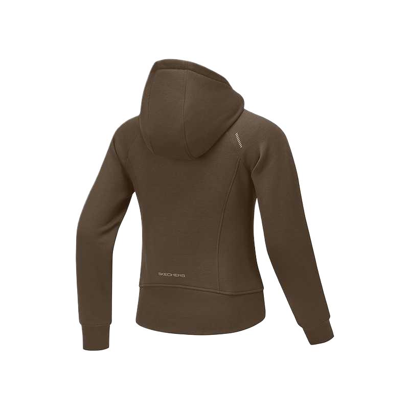 Skechers Basic Sports Series Breathable Warm Windproof Fashion Trendy Casual Comfortable Jacket Women Jackets P425W068-055A