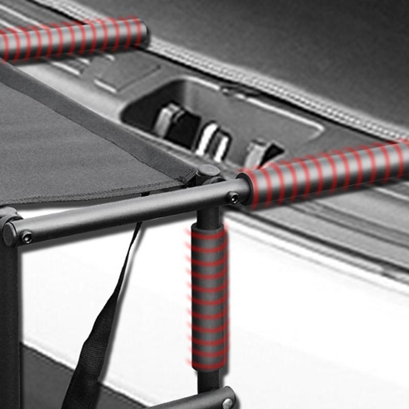 Outdoor Cross-border Car Pet Dog Ladder Step Steel Pipe Ladder Foldable Dog Ladder Portable Retractable Ladder