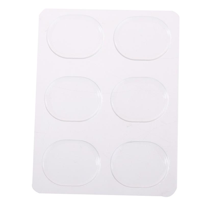 6Pcs Pieces Drum Damper Gel Pads Silicone Drums Silencer For Drums Tone Control Percussion Instrument Accessories