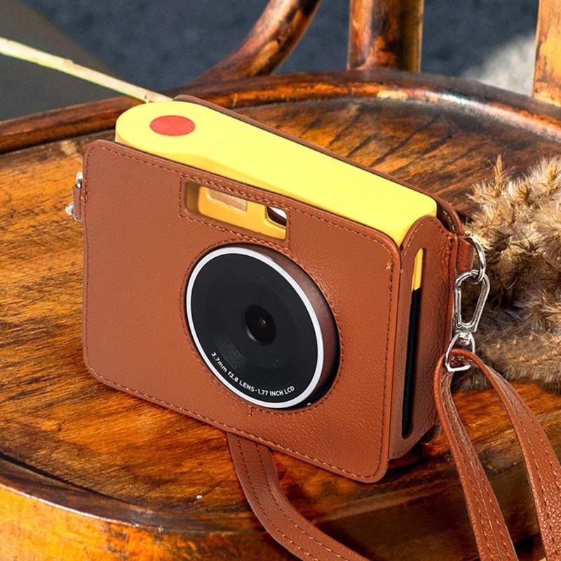 Protective Camera Case for MS300 Print Camera Ergonomic Shoulder Strap Easy Carry Waterproof