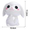 Ceramic Piggy Bank Rabbit Statue Money Bank for Children Girls Birthday Gift