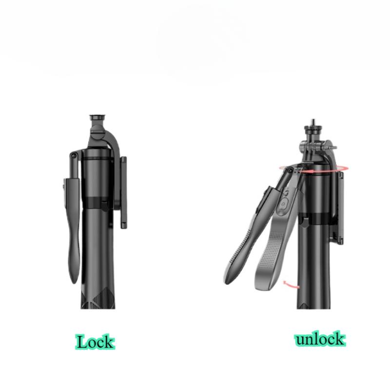 Selfie Stick Anti-shake Retractable Floor-to-ceiling Live Broadcast Tripod Mobile Phone Holder Lazy Ptz Stabilizer