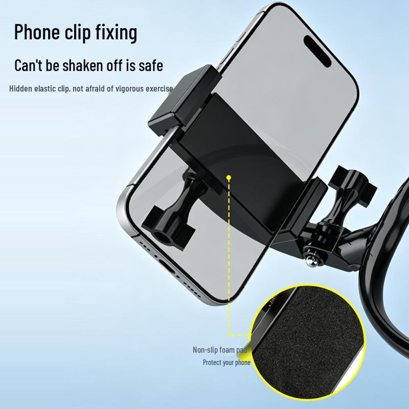 Adjustable Neck & Chest Strap Holder for Mobile Phones - Ideal for Vlogging, Fishing, Cycling, Outdoor Activities & Live Broadcasts