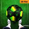 Green Neon Lines Size Soccer Ball High Elasticity Match Universal Unique Soccer Gift Football Suitable For Both Training And Competition
