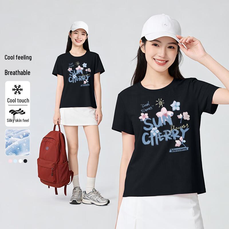 La Chapelle Women s Cool-Touch Quick-Dry T-Shirt L