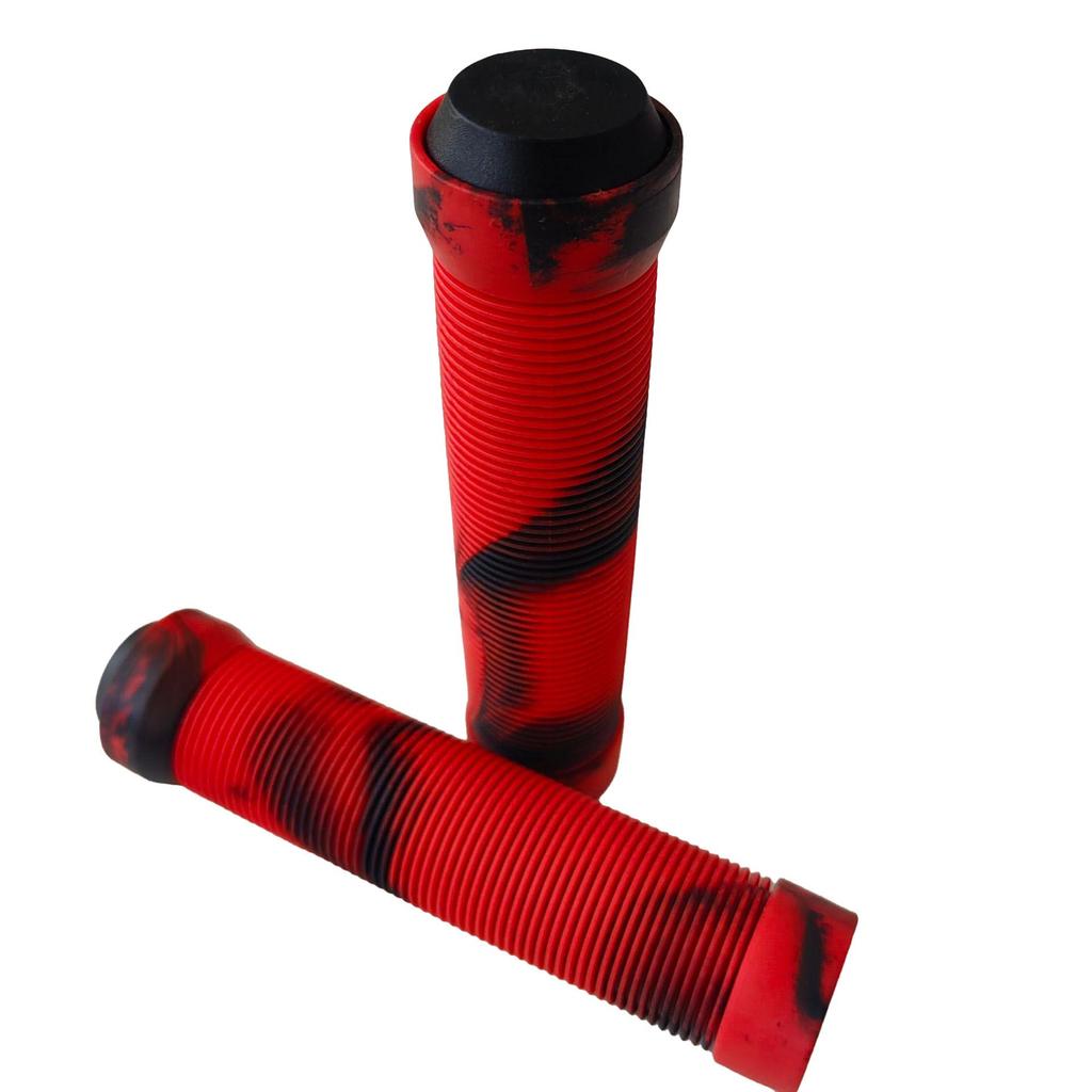 Rutschfeste, stoßdämpfende Mountainbike-Lenkergriffe aus Gummi - Bequemes, weiches, dickes Paar