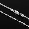 Gin No Sterling Silver 925 Oval Ball Length Chain Chain Only [Shinjuku Kura] Chain, Approx. 2.0mm Width, 40-60cm (45cm), Necklace, Men's & Women's,