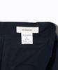 DEPASION High-Waisted Fluttered Wide Pants (Navy)