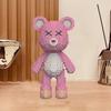 Colorful Animal Bear Mini Brick Kawaii Art Bear Panda Ornament Building Block DIY Assembly Toys for Home Decoration