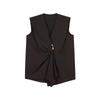 JNBY Women's Sleeveless V-Neck Cotton Blouse