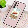 CAKE COFFEE The Boba Tarot Card Phone Case for Samsung Galaxy Note 10 Pro S26 Ultra S23 S24 FE S25 S21 S22 PLUS Shockproof Cove