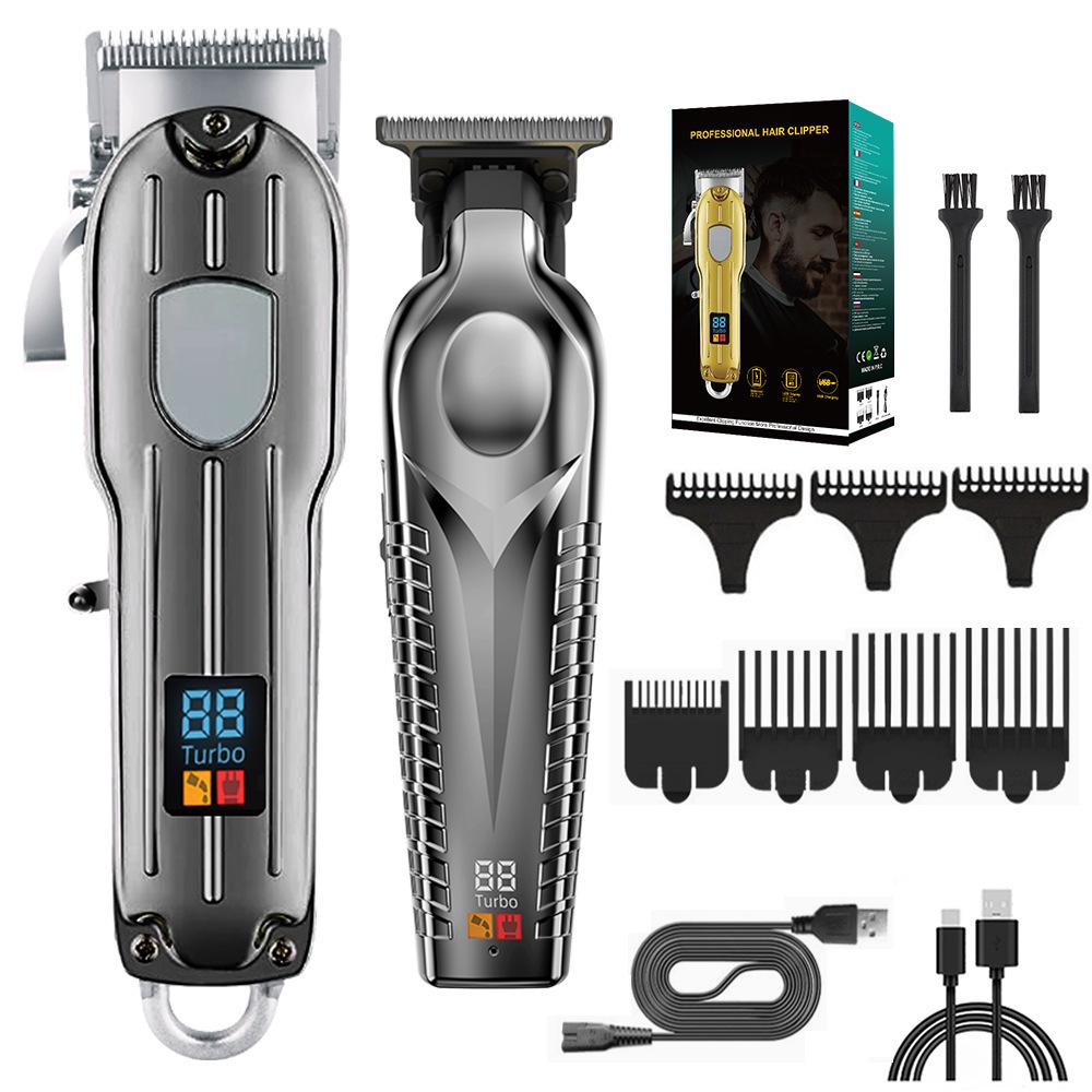Electric Hair Clipper & Trimmer with Engraving Capability for Bald Heads
