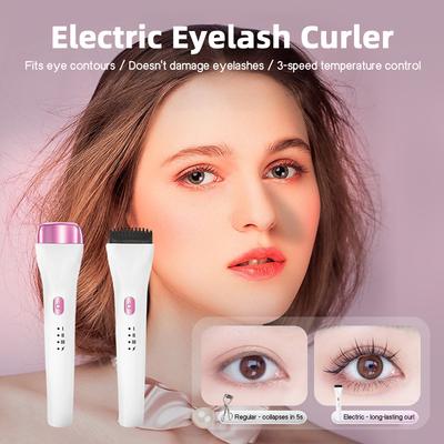 5D Electric Eyelash Curler USB Rechargeable Intelligent Temperature Control Anti Scalding Long Lasting Style Prevents Salping