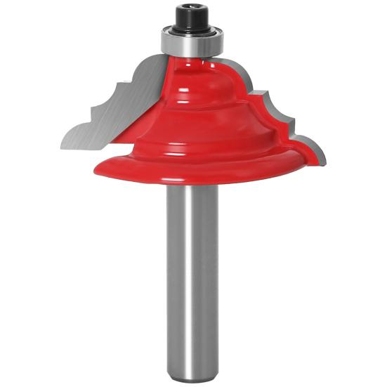 

Фреза Ogee с поднятой панелью из твердого сплава, хвостовик 8 мм, римская деревообрабатывающая фреза 8*31.5mm