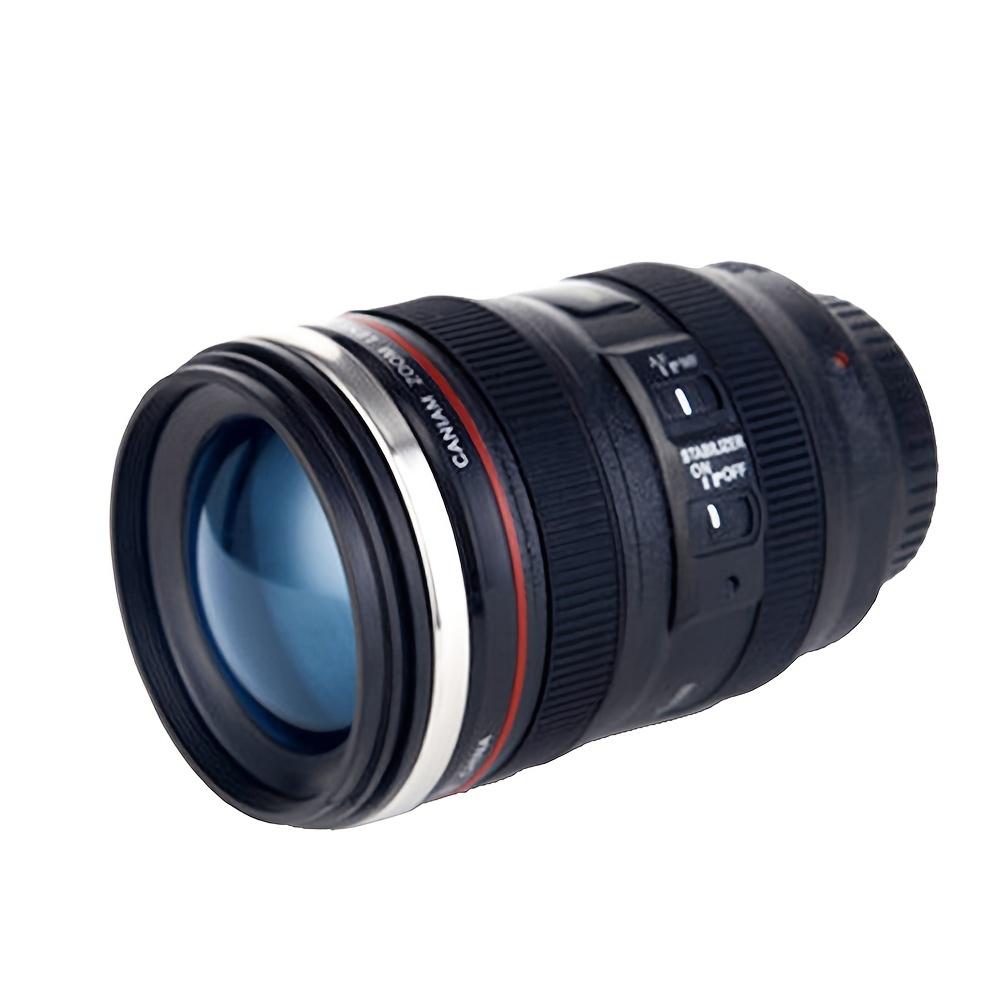 1pc Travel Camera Lens Coffee Mug - Perfect Gift for Photographers and Travelers