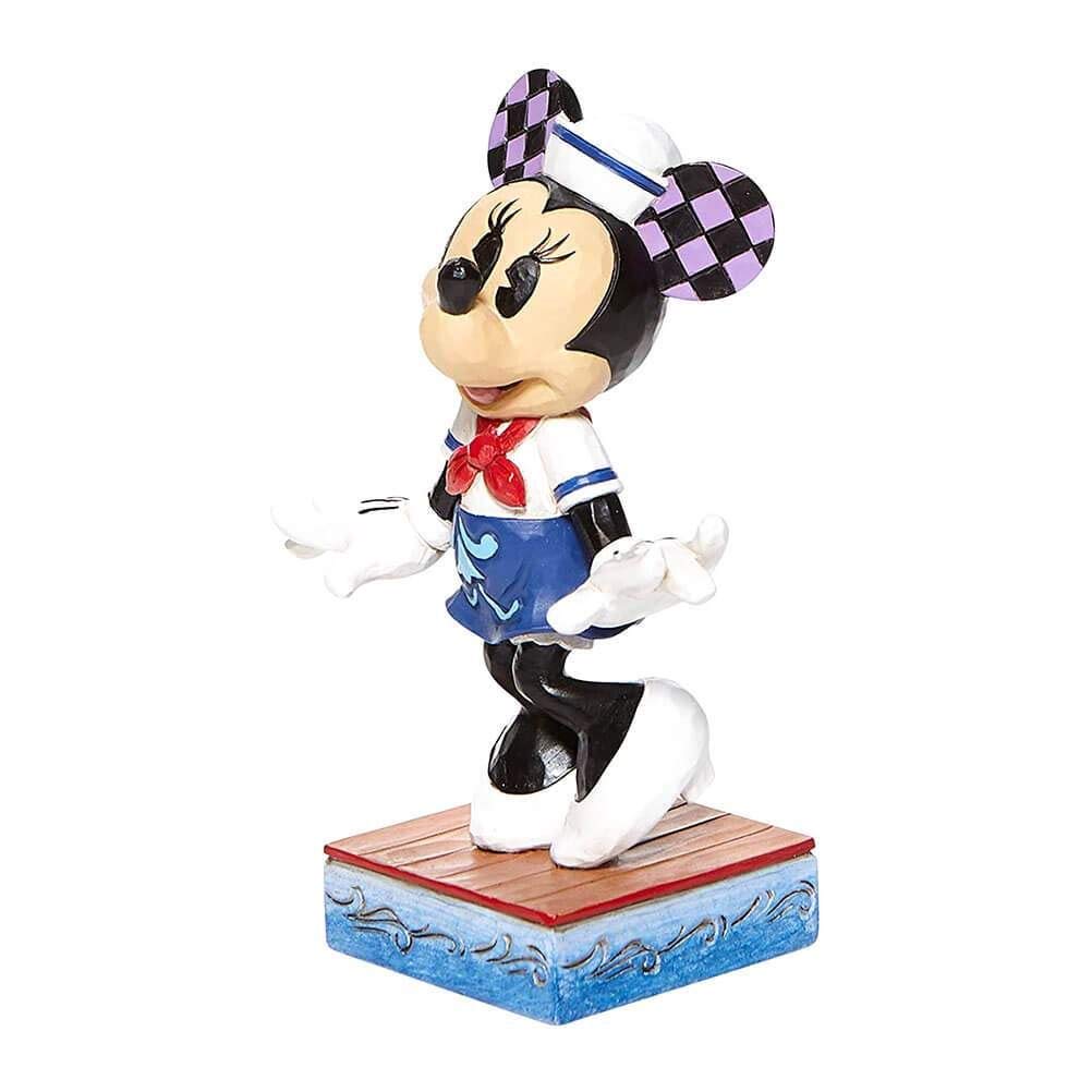 Enesco Disney Traditions Jim Shore Sailor Minnie Mouse Figurine 6008080 Authentic Japan Import