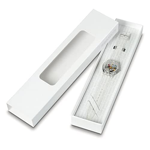 Swatch Clearly Gent SO28K100-S06 Transparent Watch