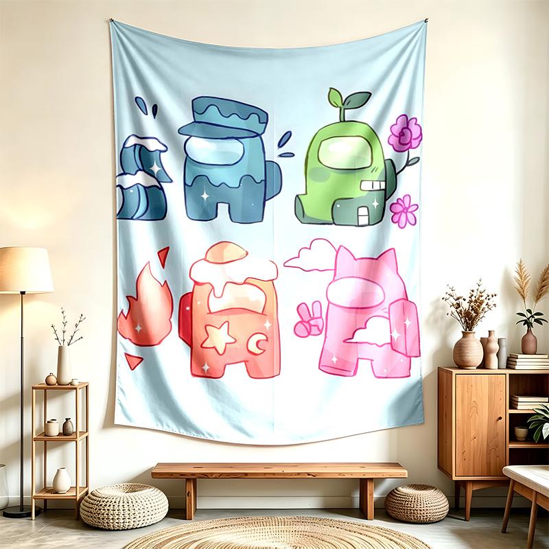 Among Us (14) Tapestry Suitable For Decorating Homes Dorms And Bedrooms Soft To The Touch And A Perfect Gift For Friends And Family