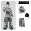 Hip Hopové tanečné oblečenie pre deti - Trendy Streetwear dresy pre chlapcov a dievčatá