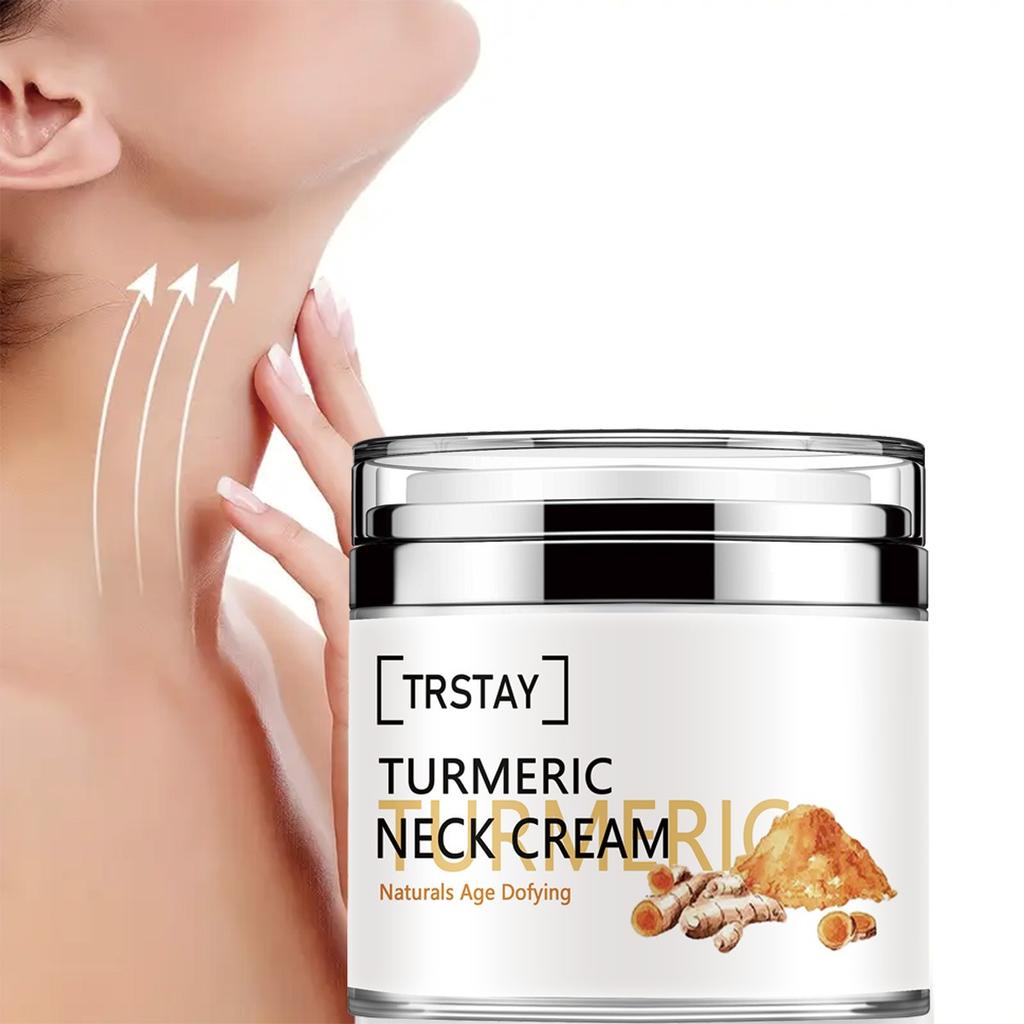 High-performance moisturizing neck cream repairs, soothes and hydrates and smooths the skin