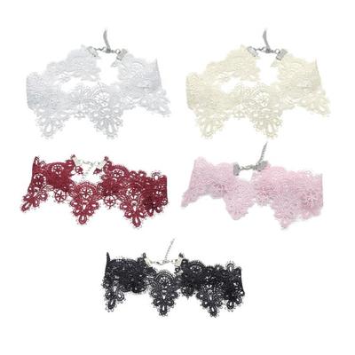 Elegant Lace Neck Choker Necklace Accessory Craft Supplies for Dating and Special Occasions Fashion Statement Pieces