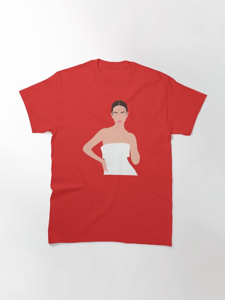 Selena Gomez Lineless Illustration Classic T-Shirt