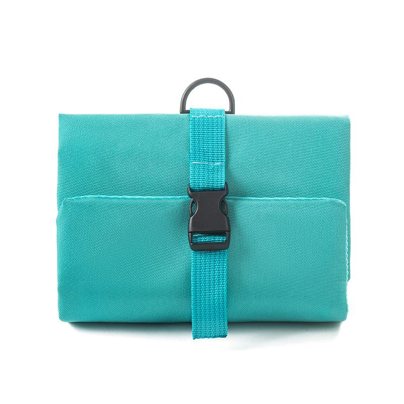 1Pcs Business Trip Toiletries Storage Bag Japanese Style Snap Folding Toiletry Bag Hook High Quality Cosmetic Bag