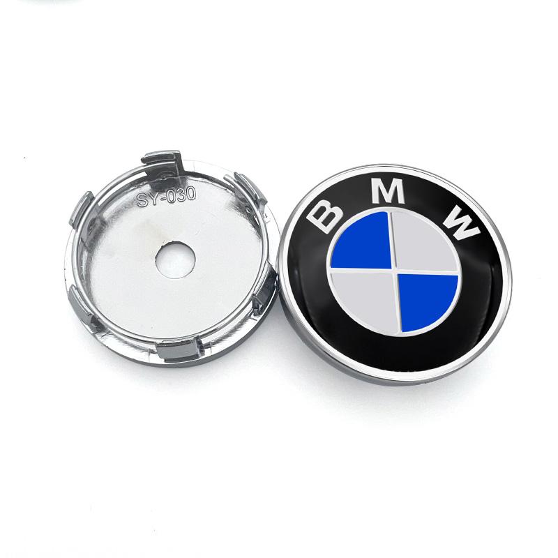 vtdfs3 4pcs 56/60mm Car Wheel Center Hub Cap Rim Cover Emblem Stickers For BMW F20 E36 E92 E87 E30 E46 E91 F31 X5 E53 E34 F11 E70 X1