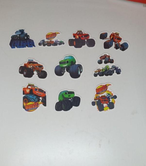 Stickers Blaze and the Monster Machines Sticker Pack Stickers Set 55 Pcs