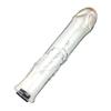 Hollow Speculum Glass Anal Butt Plug Crystal Small Huge Anal Plug Dildo With Stopper Expander Tunnel Transparent Anus Sex