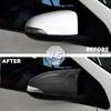 For Toyota Corolla 2014 2015 2016 2017 2018 Car Rearview Side Mirror Cover Wing Cap Exterior Door Housing Trim Adhesive Sticker