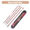4Pcs Acne Extractor Remover Tool Kit Blackhead Blemish Removers Pimple Needles