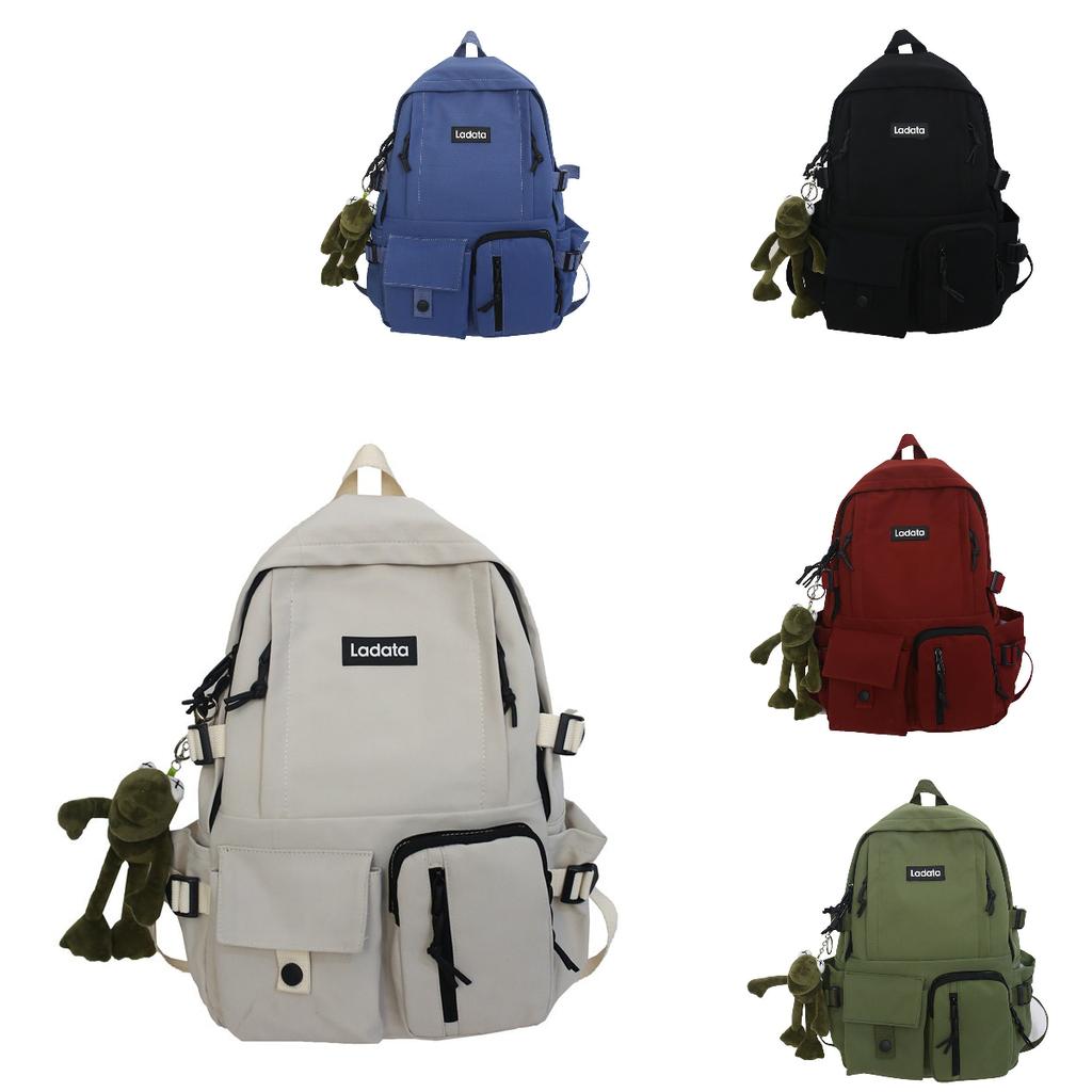 Korean Style Simple Student Backpack