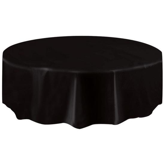 Plastic Waterproof Large Wedding Party Disposable Circular Table Cloth Cover