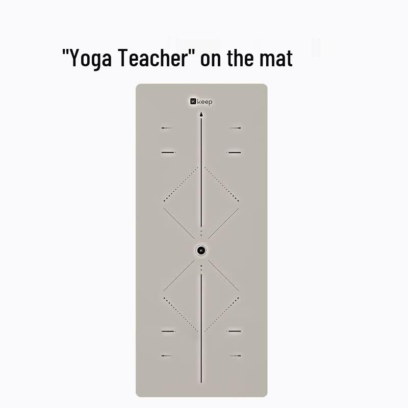 Keep 2025 Wide Natural Rubber Yoga & Fitness Mat