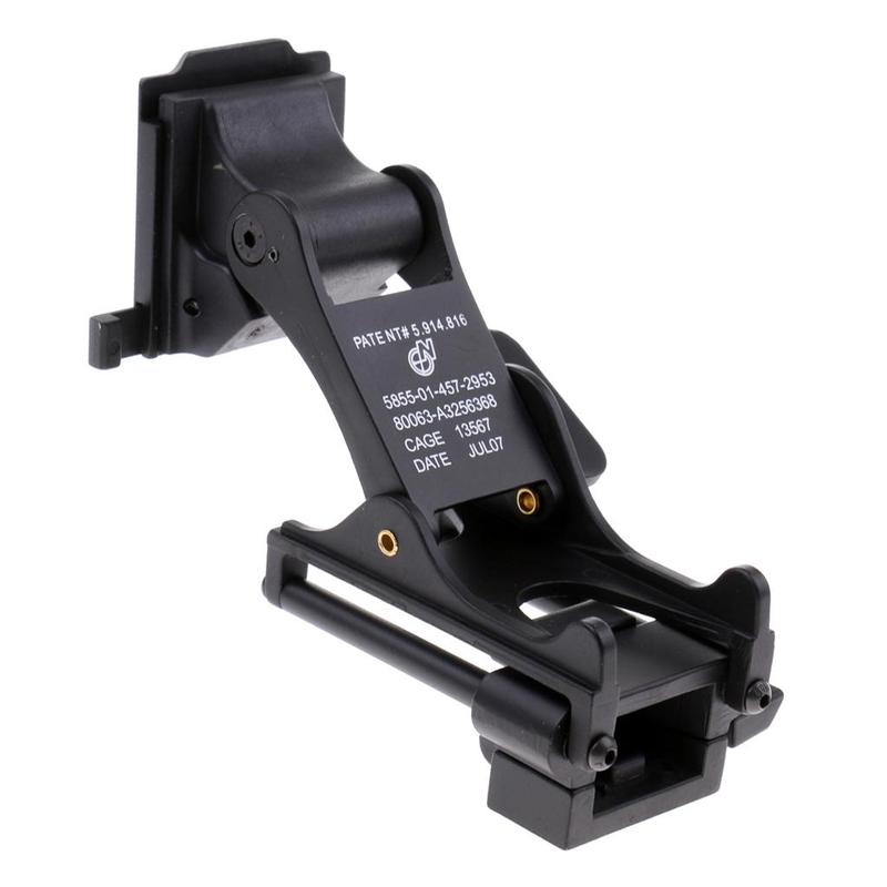 Easy Install Metal Goggles Holder Flip Up Down Adjustable Mount for PSV-14 Night Game Outdoor Sports
