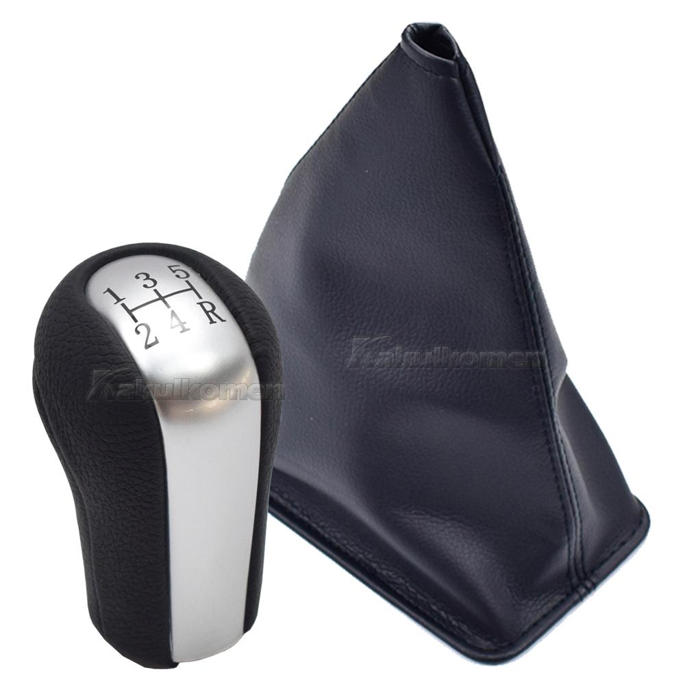Hochwertiger Manueller 5/6-Gang Schalthebelknauf Leder Manschette Stiefel Hülle Für Toyota Corolla AYGO Verso RAV4 YARIS VITZ Autostyling
