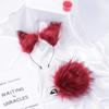 Analplug Sexspielzeug Fuchsschwanz Buttplug Mehrfarbig Plüsch Ohren Haarband Hasenschwanz Buttplug Flirtspielzeug für Paare Frau Cosplay
