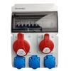 Construction Distribution Board 32A 16A 3X230V Portable Erbetka Protected
