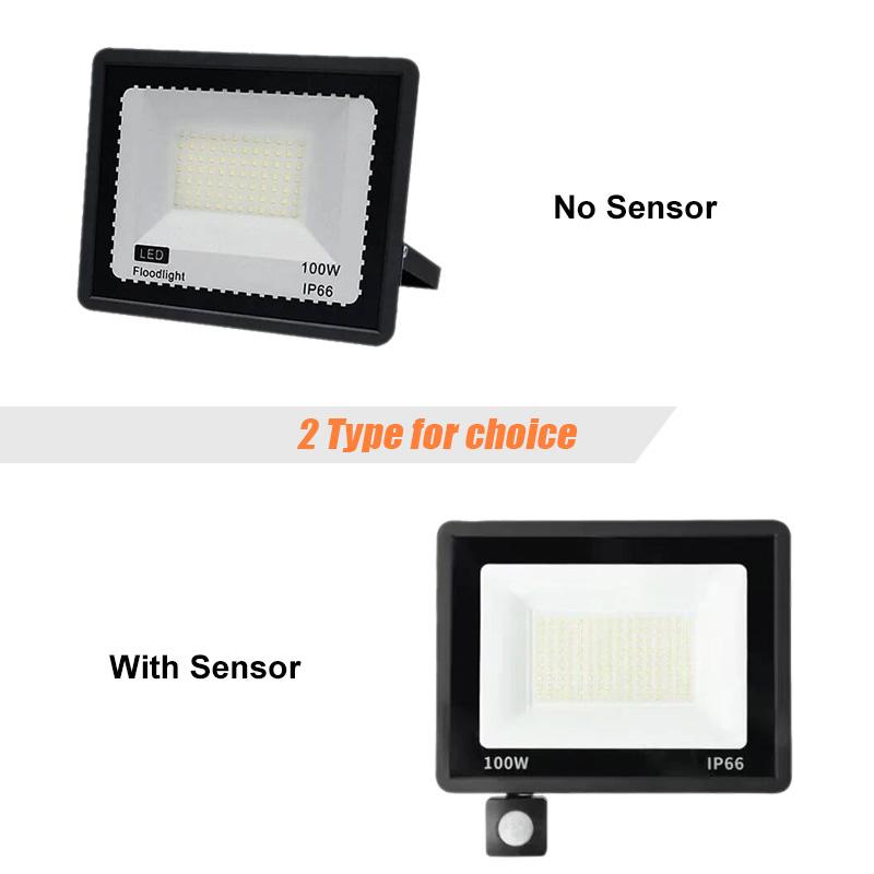 Floodlight Outdoor LED IP66 Waterproof Path Light Spotlight 10W 20W 30W 50W 100W Outdoor Garden Porch Courtyard Lamp